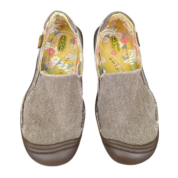 Keen Golden Summer Loafers Flats Canvas Slip-on Comfort Shoes Womens 9.5 1005534 - Picture 4 of 8